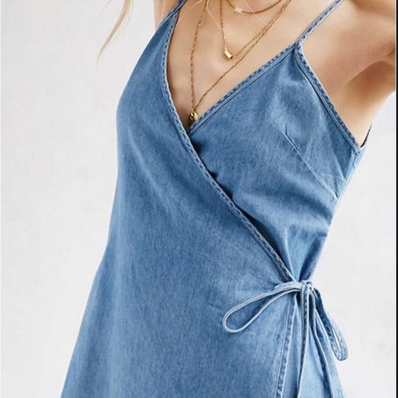 Wrap denim dresss - Picture 2 of 7